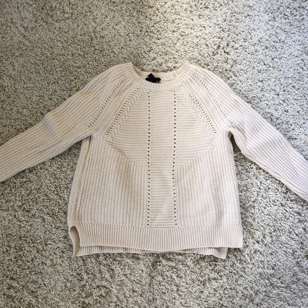 J.Crew Cream sweater